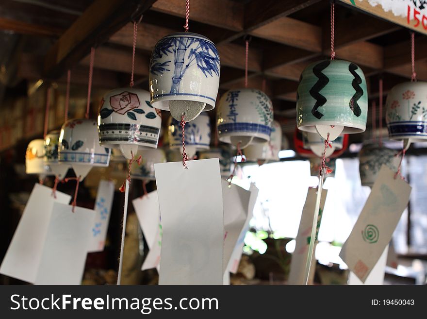 Japanese hand make wind chimes