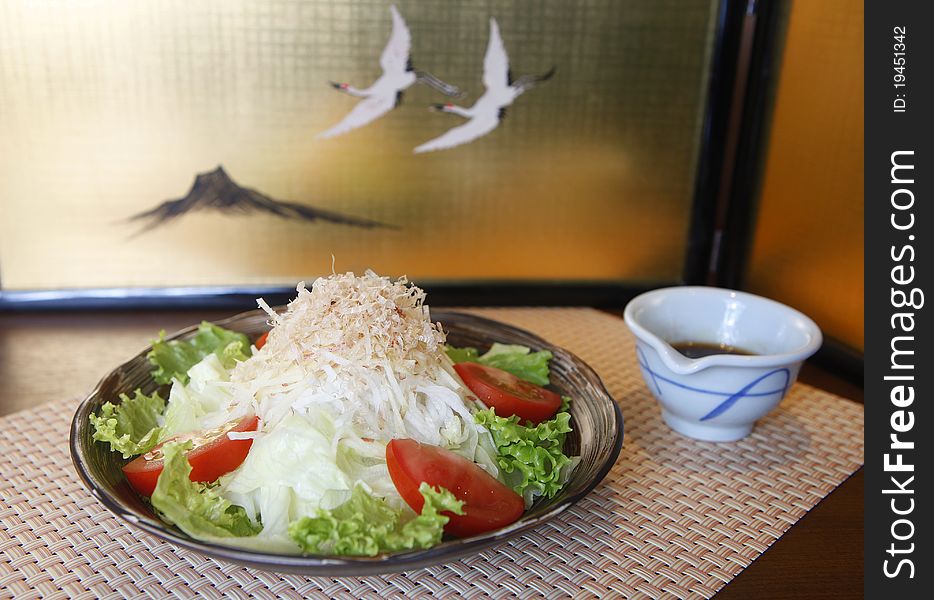 Japanese Food, Salad