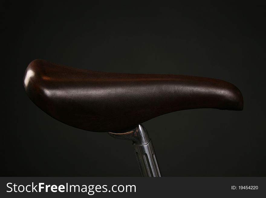 Classic bicycle saddle