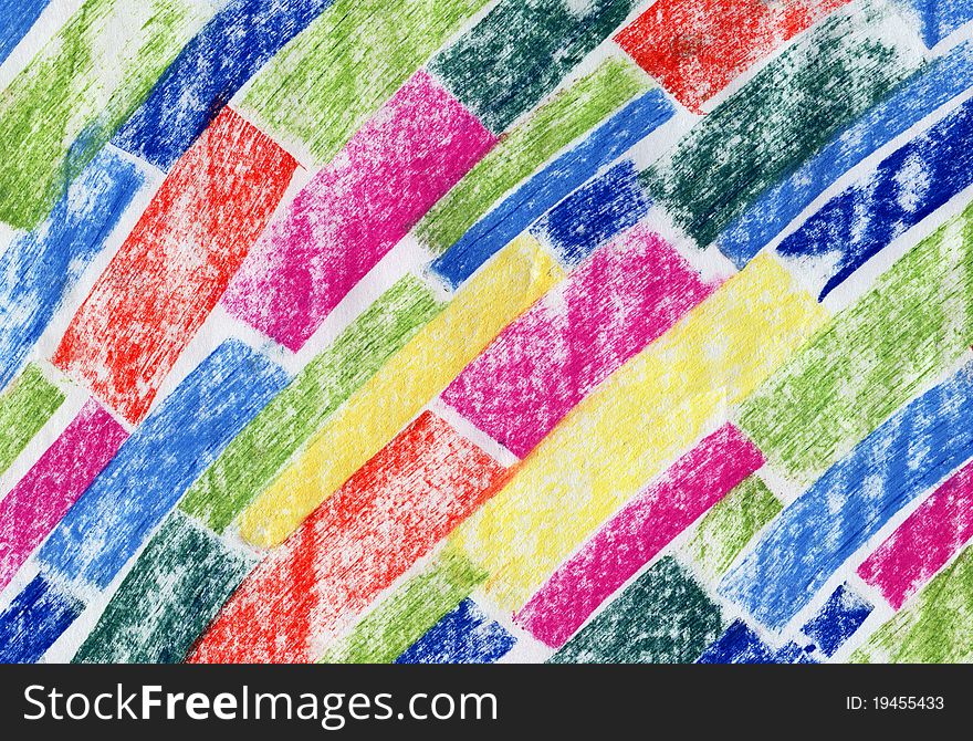 Colorful abstract texture made with pastel stick. Colorful abstract texture made with pastel stick
