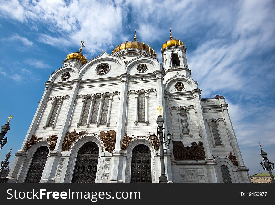 Cathedral of Christ the Saviour in Moscow