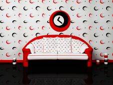 Modern Interior Design Of Living Room Royalty Free Stock Photography Modern Interior Design Of Living Room Royalty Free Stock Photography
