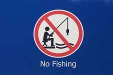 No Fishing Sign Stock Images No Fishing Sign Stock Images
