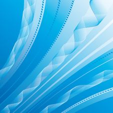Blue Abstract Background Stock Photography