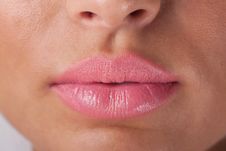 Pink Lips Royalty Free Stock Images Pink Lips Royalty Free Stock Images