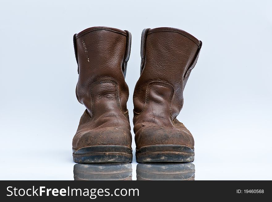 A pair of muddy boots,phitsanulok