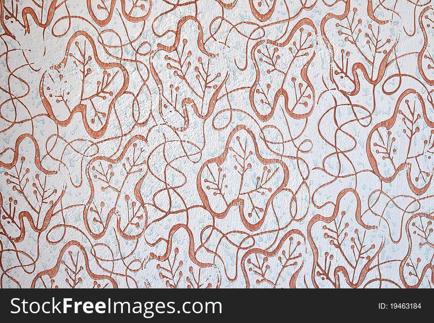 Abstract old antique wallpaper design