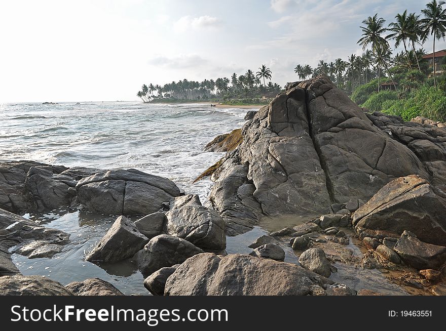 Galle seafront,southern Sri Lanka. Galle seafront,southern Sri Lanka