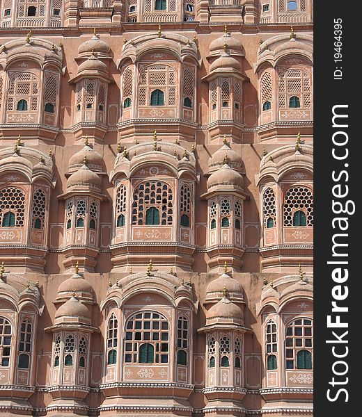 Palace of Winds Hawa Mahal in Jaipur, Rajasthan, India