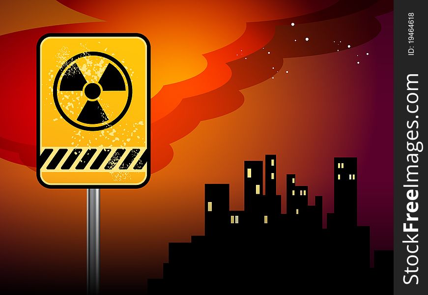 Nuclear danger warning