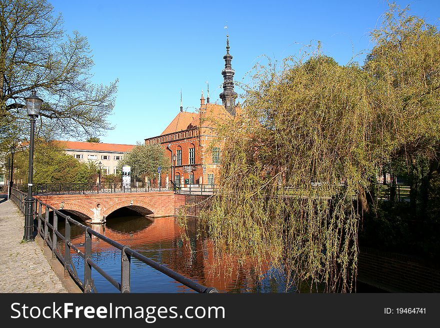 Renaissance building of the former Town Hall in Gdansk, Poland.