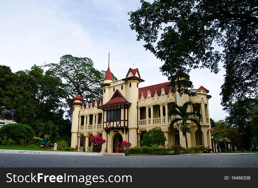 Palace, residence of the King Rama of Siam 6. Palace, residence of the King Rama of Siam 6.