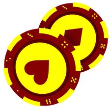 Casino Tokens Stock Photo Casino Tokens Stock Photo