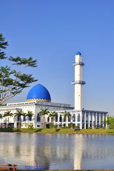 A Mosque In Malaysia Stock Photography