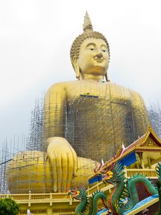 The Biggest Buddha Statue Stock Images The Biggest Buddha Statue Stock Images