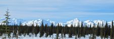 Alaska Range In Winter Royalty Free Stock Photography Alaska Range In Winter Royalty Free Stock Photography