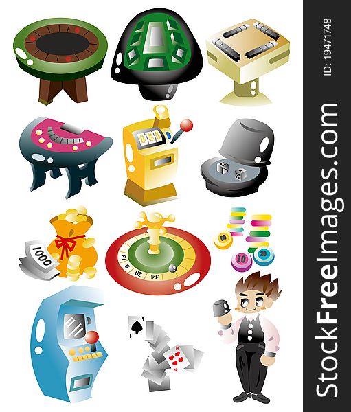 Cartoon Casino Icon