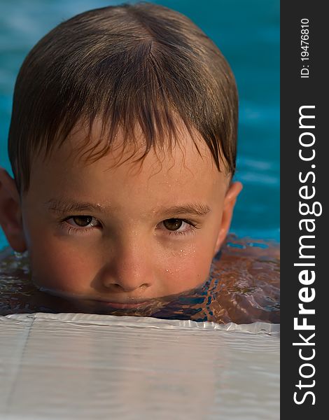 Boy In The Pool