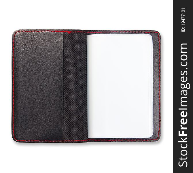 Leather Busuness Card Correction Book