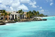 Tropical Sunny Ocean Coastline Stock Image Tropical Sunny Ocean Coastline Stock Image