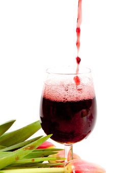 Red Wine Pouring Into Wine Glass Royalty Free Stock Photos Red Wine Pouring Into Wine Glass Royalty Free Stock Photos