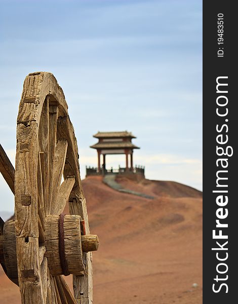 The monument in china Gansu province.