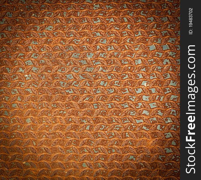 Pattern of grunge metal floor use for background. Pattern of grunge metal floor use for background