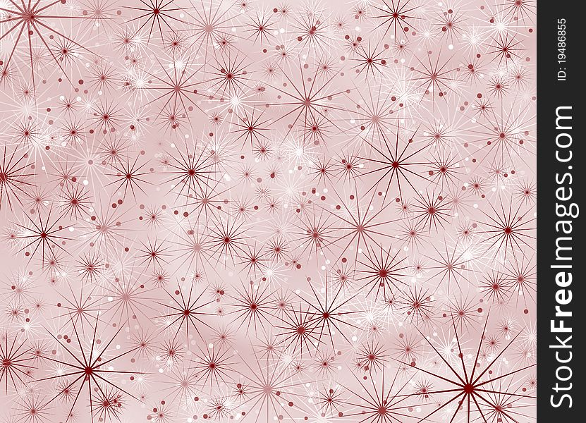 Red abstract wallpaper with stars. Red abstract wallpaper with stars