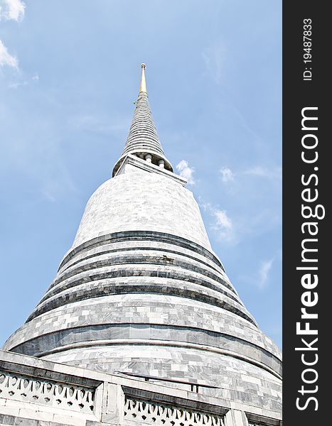 Ancient pagoda in temple Bangkok, Thailand. Ancient pagoda in temple Bangkok, Thailand