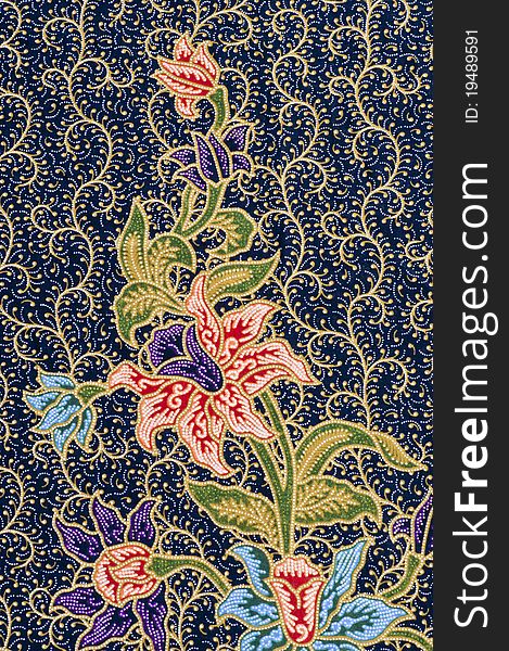 This is general native thai-style handmade fabric pattern. This is general native thai-style handmade fabric pattern