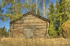 Wooden Country Barn Stock Photography Wooden Country Barn Stock Photography