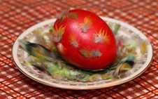 Dyed Easter Egg For Easter Royalty Free Stock Image Dyed Easter Egg For Easter Royalty Free Stock Image
