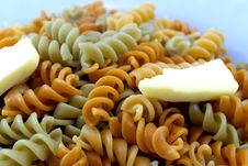 Colored Pasta Royalty Free Stock Image Colored Pasta Royalty Free Stock Image