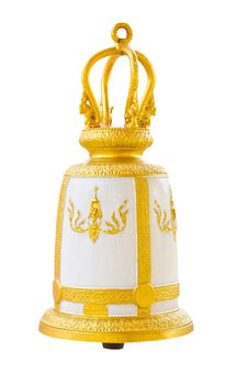 Thai Bell On Isolated Background Royalty Free Stock Image