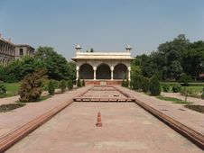 Inside Red Fort Royalty Free Stock Photography