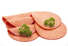 Paprika Salami Stock Photo Paprika Salami Stock Photo