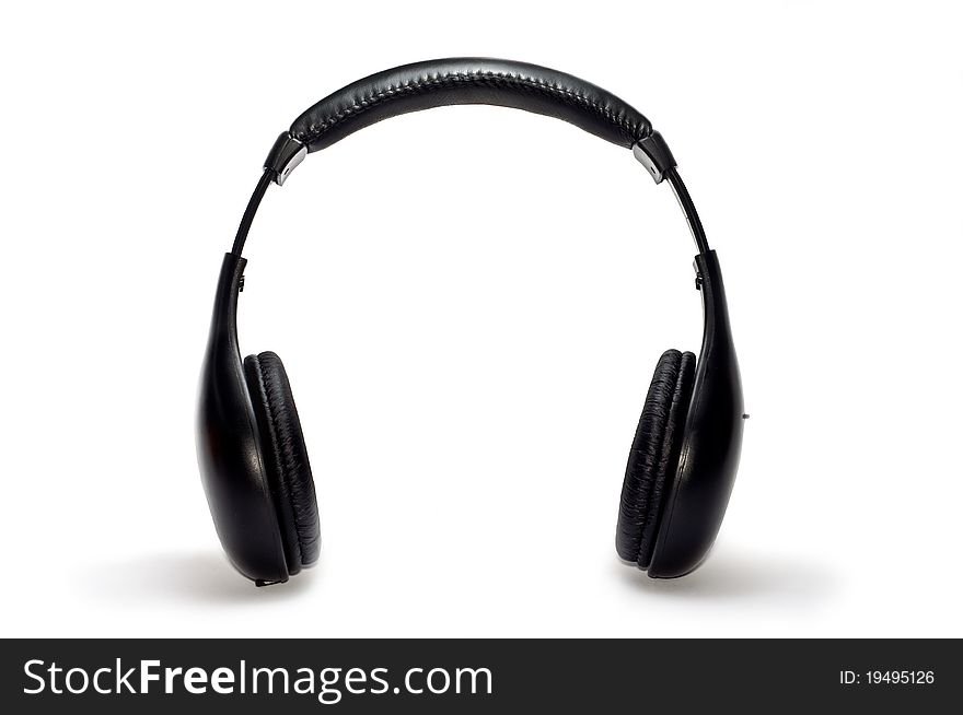 The photo shows stereo headphones. The photo shows stereo headphones
