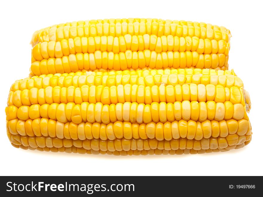 Corn-cob Isolated