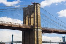Tower Of The Brooklyn Bridge Stock Images Tower Of The Brooklyn Bridge Stock Images