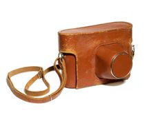 Leather Camera Case Stock Photo Leather Camera Case Stock Photo