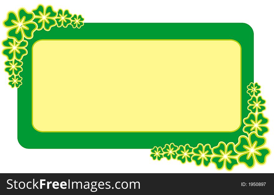 Frame for Patrick s  Day