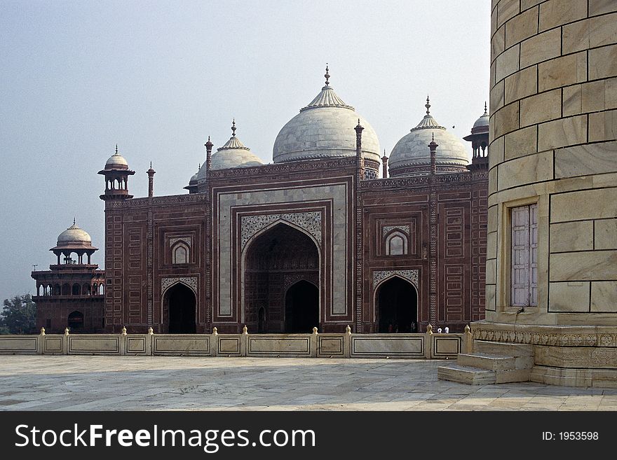 Mosque at Taj Mahal