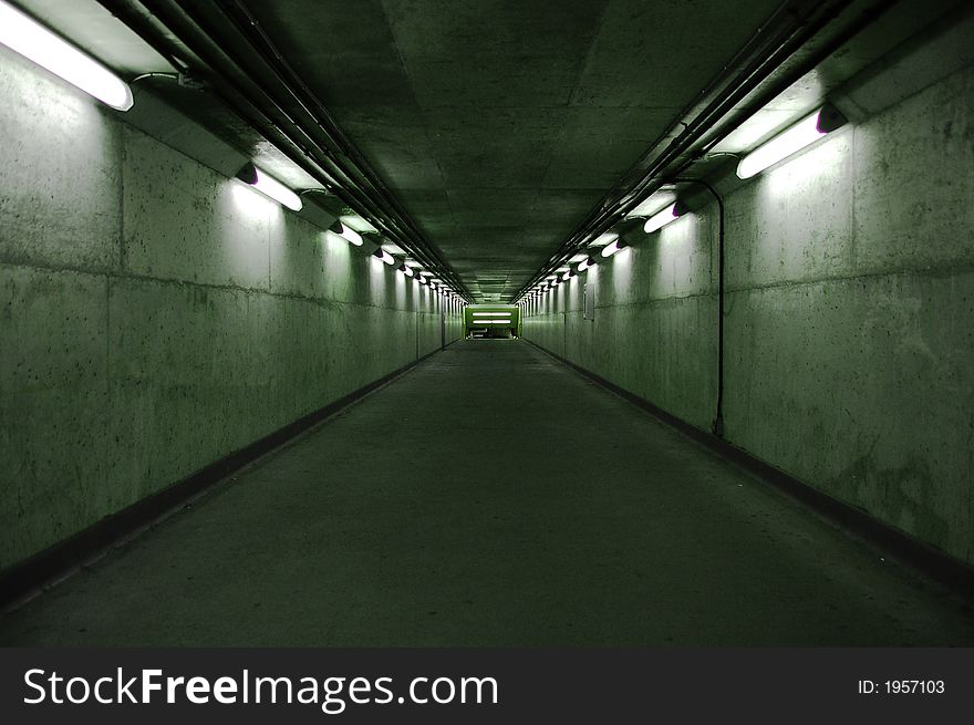 Empty hallway in northern Toronto