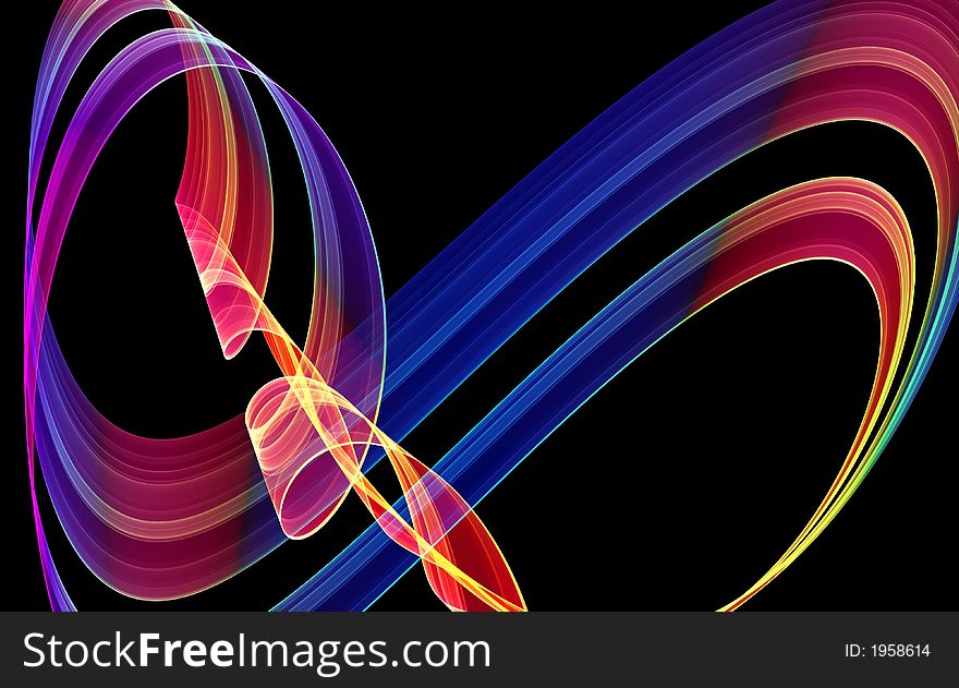 High quality very detailed rendered abstract background