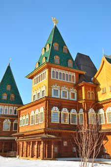 Wooden Palace In Kolomenskoe, Moscow, Russia Stock Photography Wooden Palace In Kolomenskoe, Moscow, Russia Stock Photography