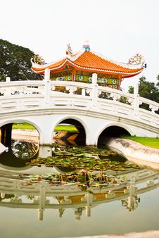 Chinese Bridge Royalty Free Stock Photography Chinese Bridge Royalty Free Stock Photography