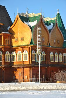 Wooden Palace In Kolomenskoe, Moscow, Russia Royalty Free Stock Photos Wooden Palace In Kolomenskoe, Moscow, Russia Royalty Free Stock Photos