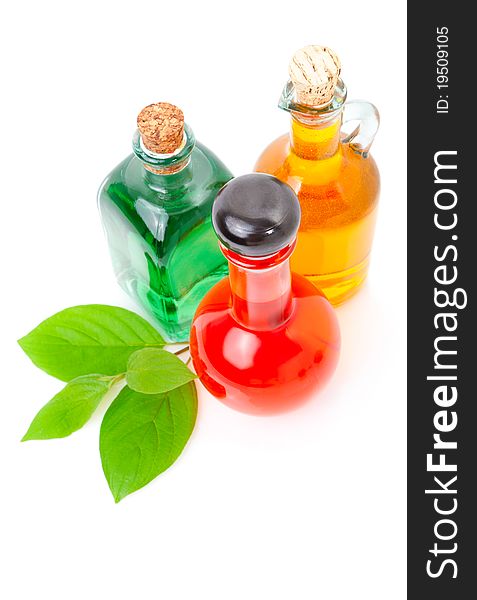 Bottle of liqueur / alcohol, isolated on a white background