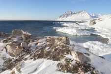 Antarctic Winter Landscape Royalty Free Stock Photography Antarctic Winter Landscape Royalty Free Stock Photography