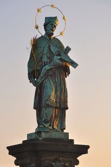 Saint John Of Nepomuk Royalty Free Stock Image Saint John Of Nepomuk Royalty Free Stock Image